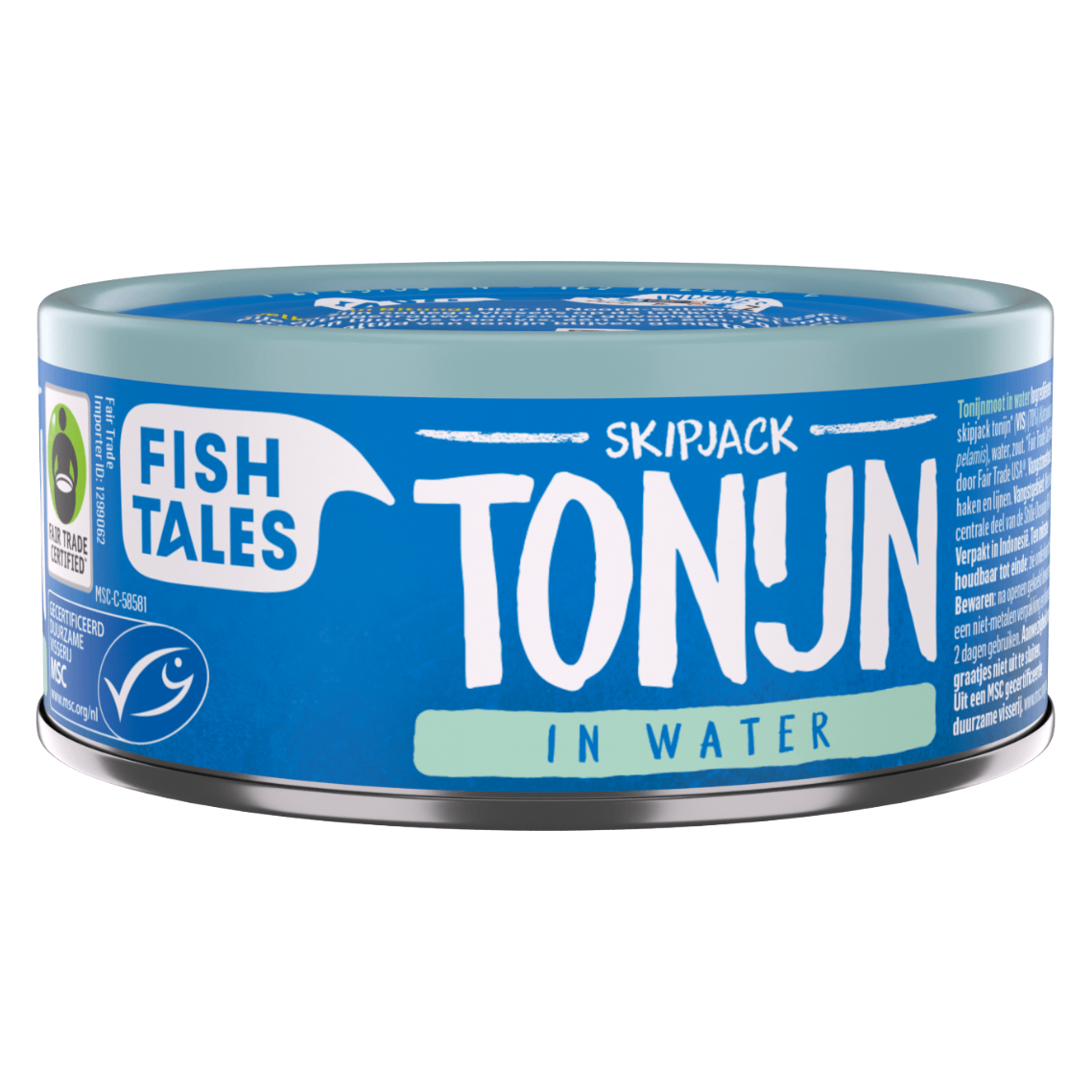 Fish Tales skipjack tuna in water 160gr - webshop
