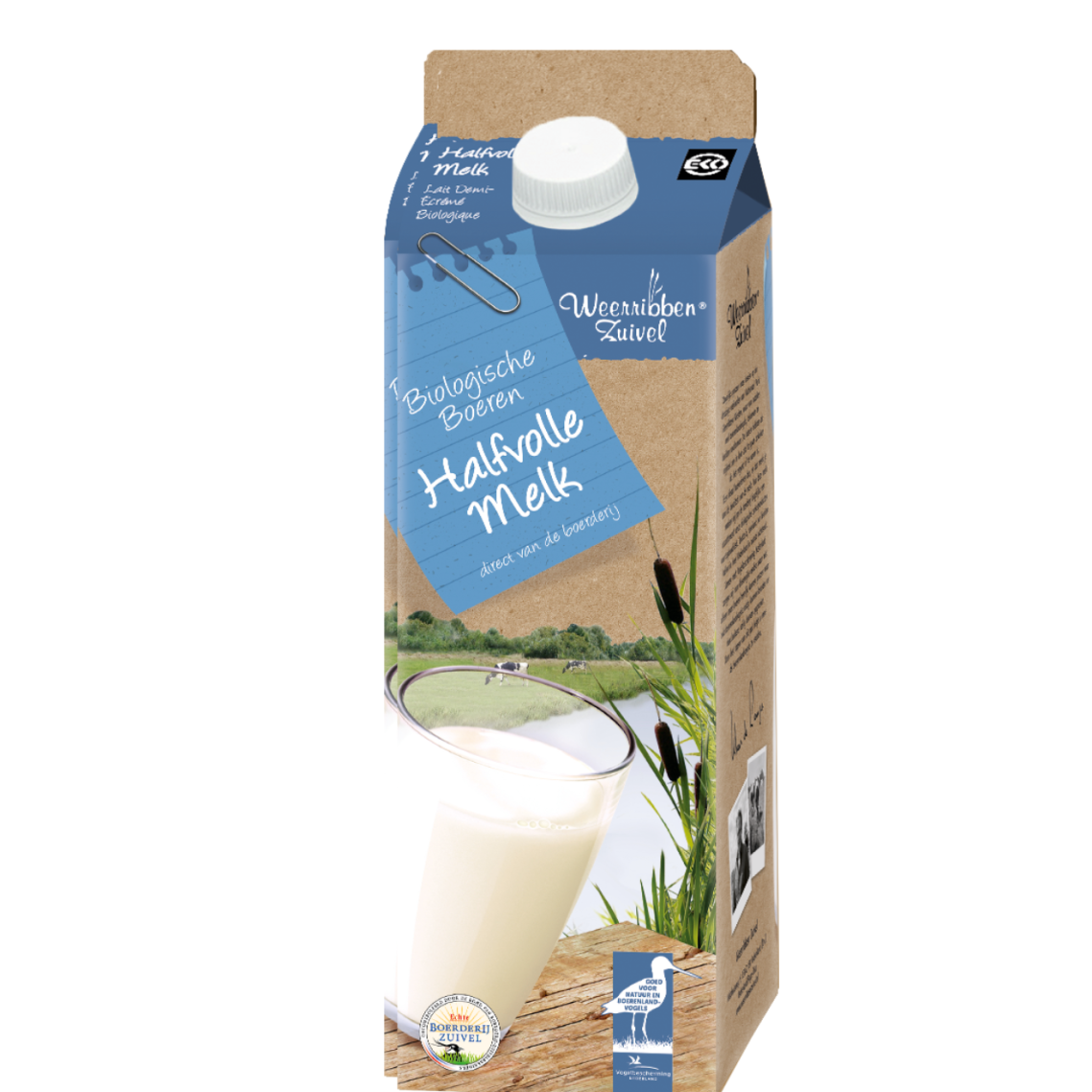 Halfvolle melk 1